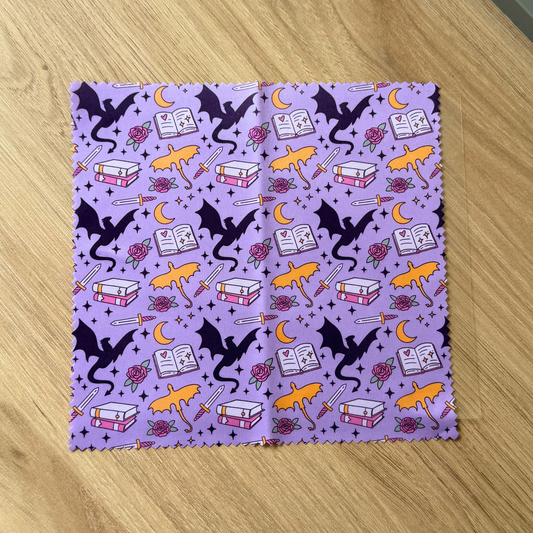 Dragon Romantasy Kindle Screen Cleaning Cloth
