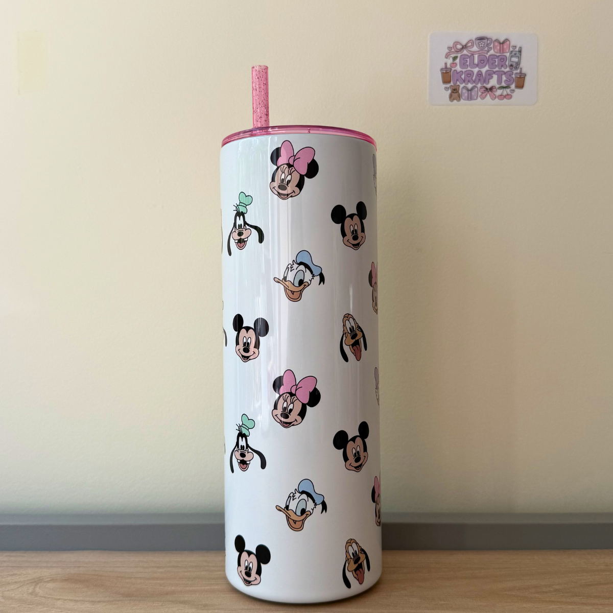 Sensational Six Inspired 20oz Disney Travel Tumbler with Mickey & Friends