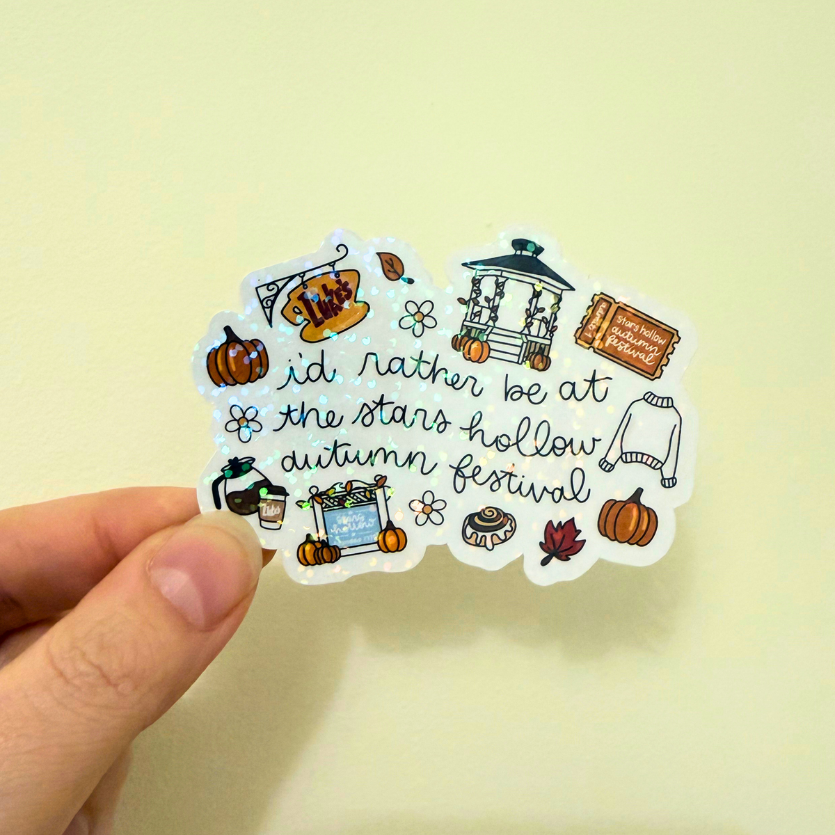 Stars Hollow Autumn Sticker