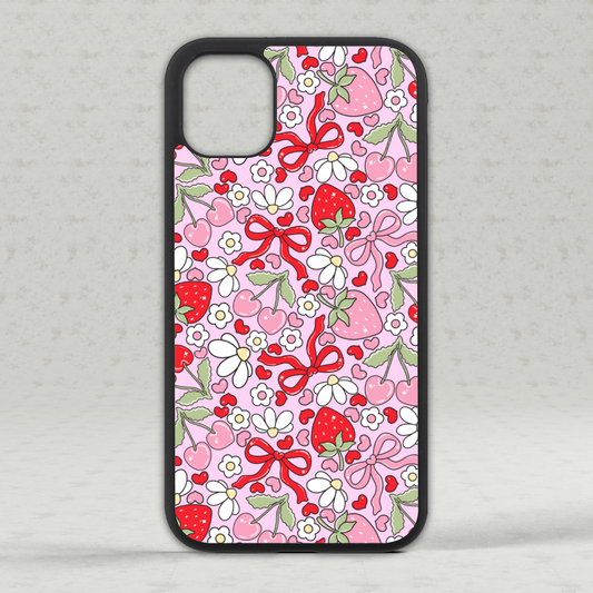 Strawberry Coquette Phone Case