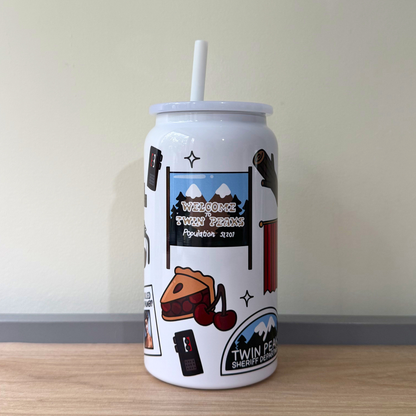 Twin Peaks Iced Coffee Cup – Fan Gift Tumbler